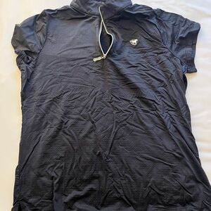 Smartpak SunShield Black Short Sleeve Quarterzip
